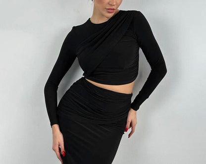Ruched Elegance